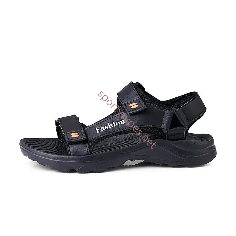 Black Men's Lightweight Athletic Sandals