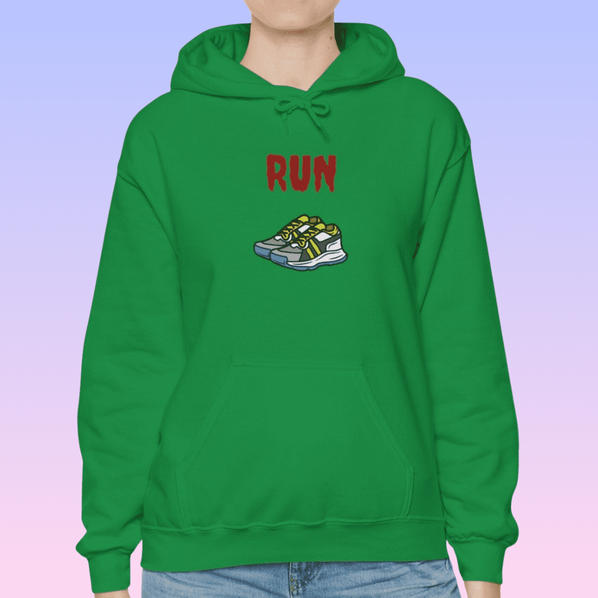 Irish Green Women's Running Hoodie