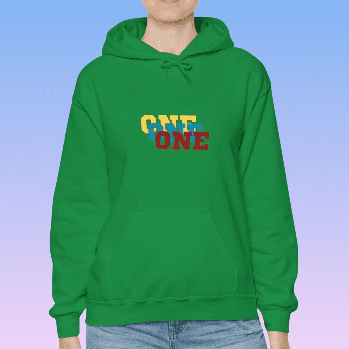 Irish Green Women's 'ONE' Hoodie