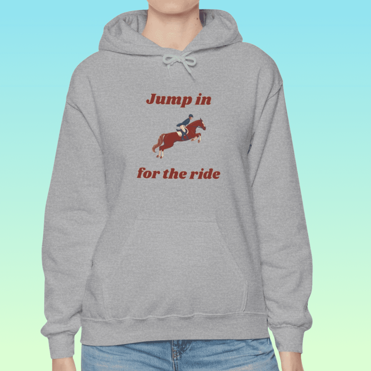Sport Grey Women's Showjumping Hoodie