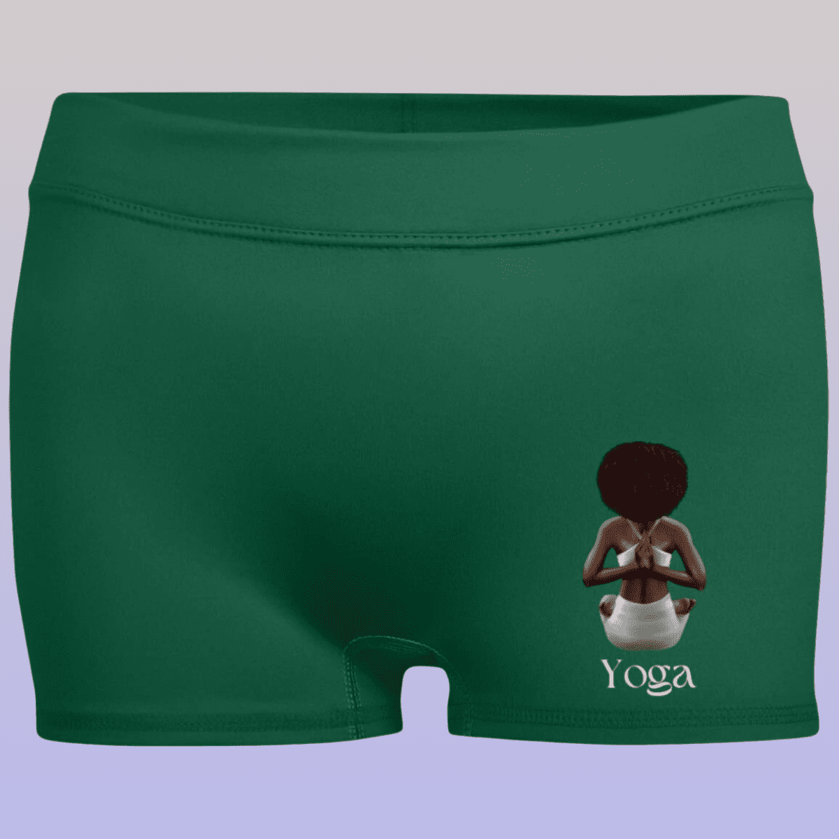 Women's Forest Yoga Moisture-Wicking Shorts