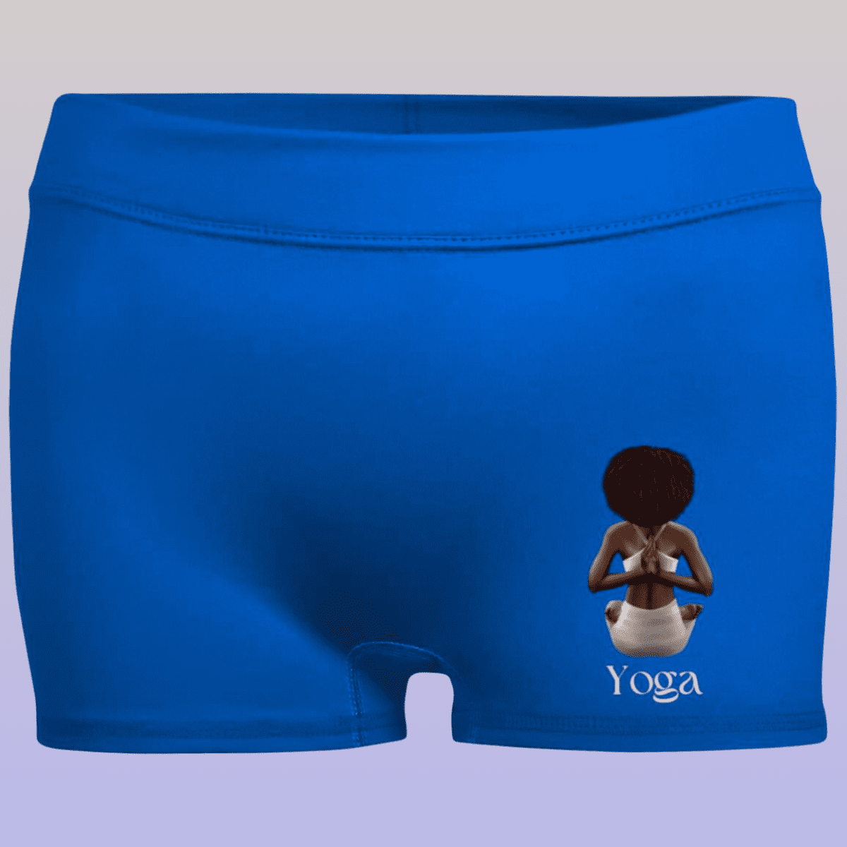 Women's Royal Yoga Moisture-Wicking Shorts