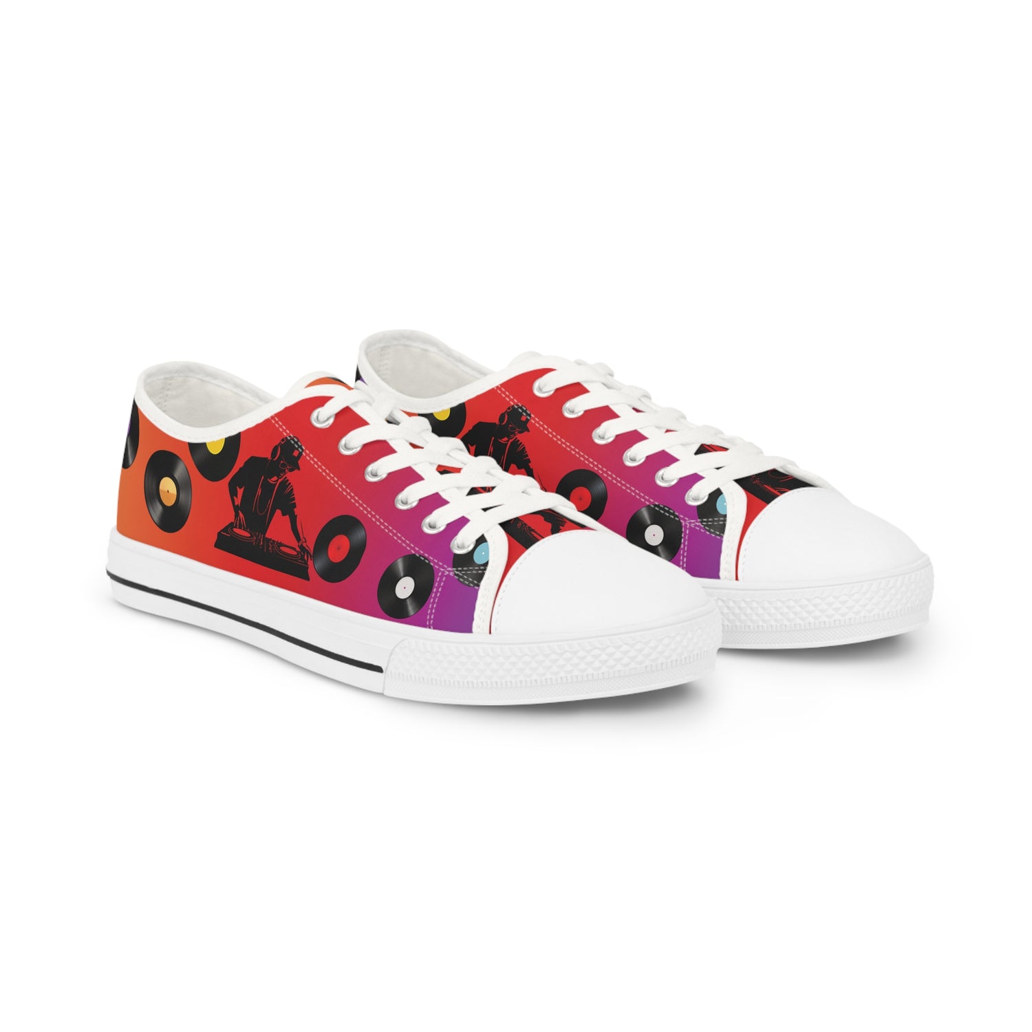 Men's DJ Canvas Low Top Sneakers - Sporty Types