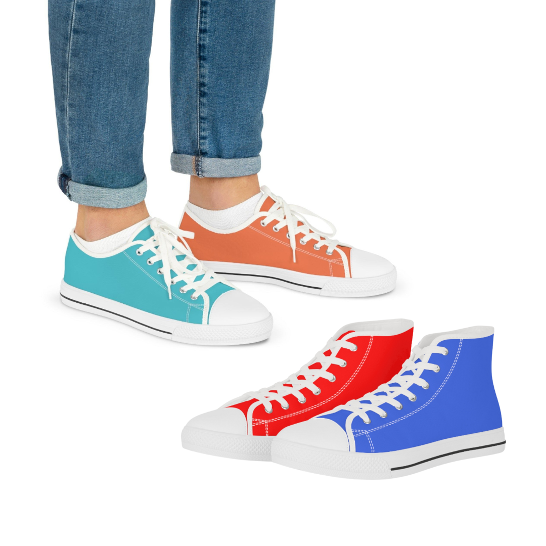 Men's Mismatched Canvas Sneakers