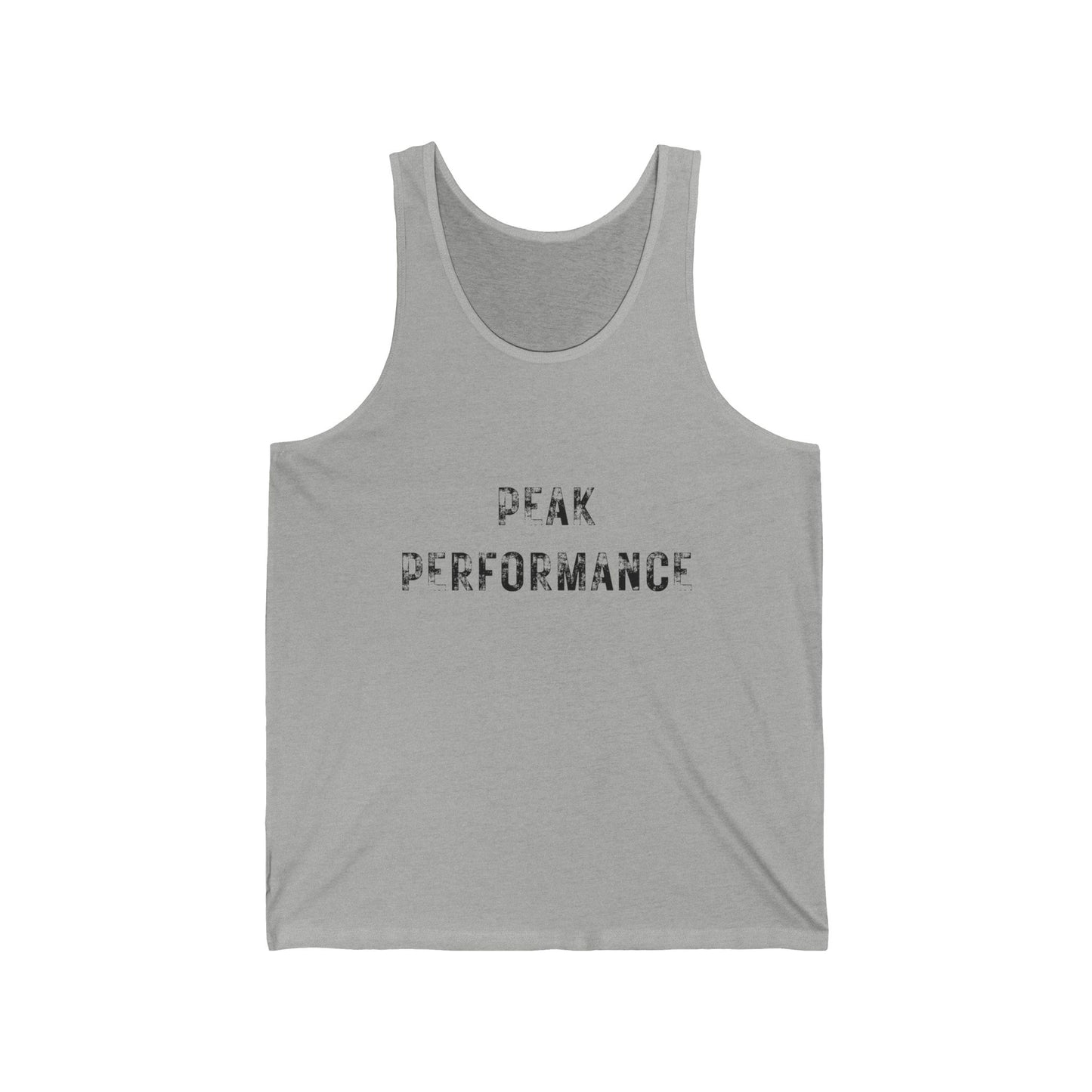 Men's Peak Performance Black Distressed Print Tank Top