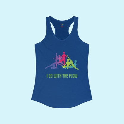 Royal Women's I Go With The Flow Racerback Tank