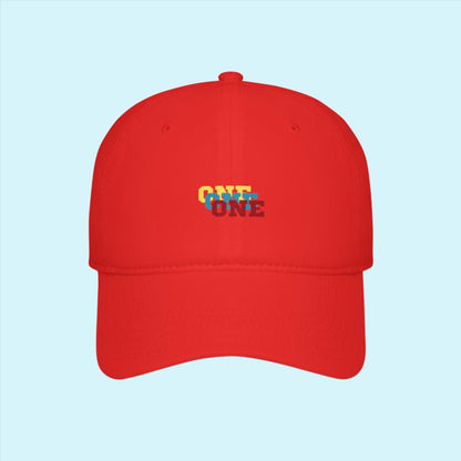 Red 'ONE' Baseball Cap