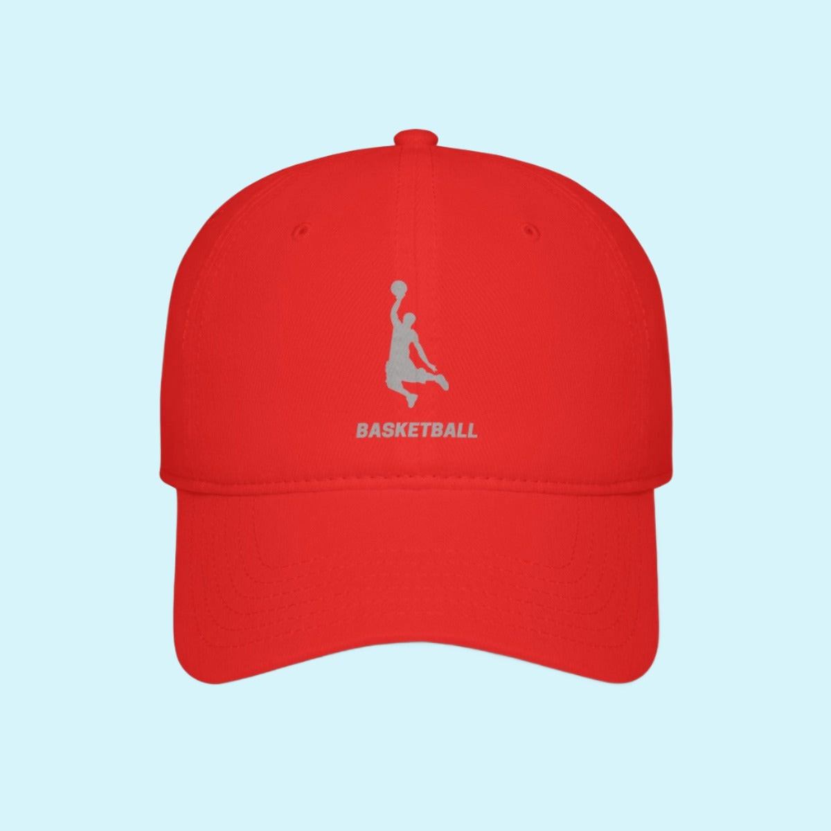 Red Slam Dunk Baseball Cap