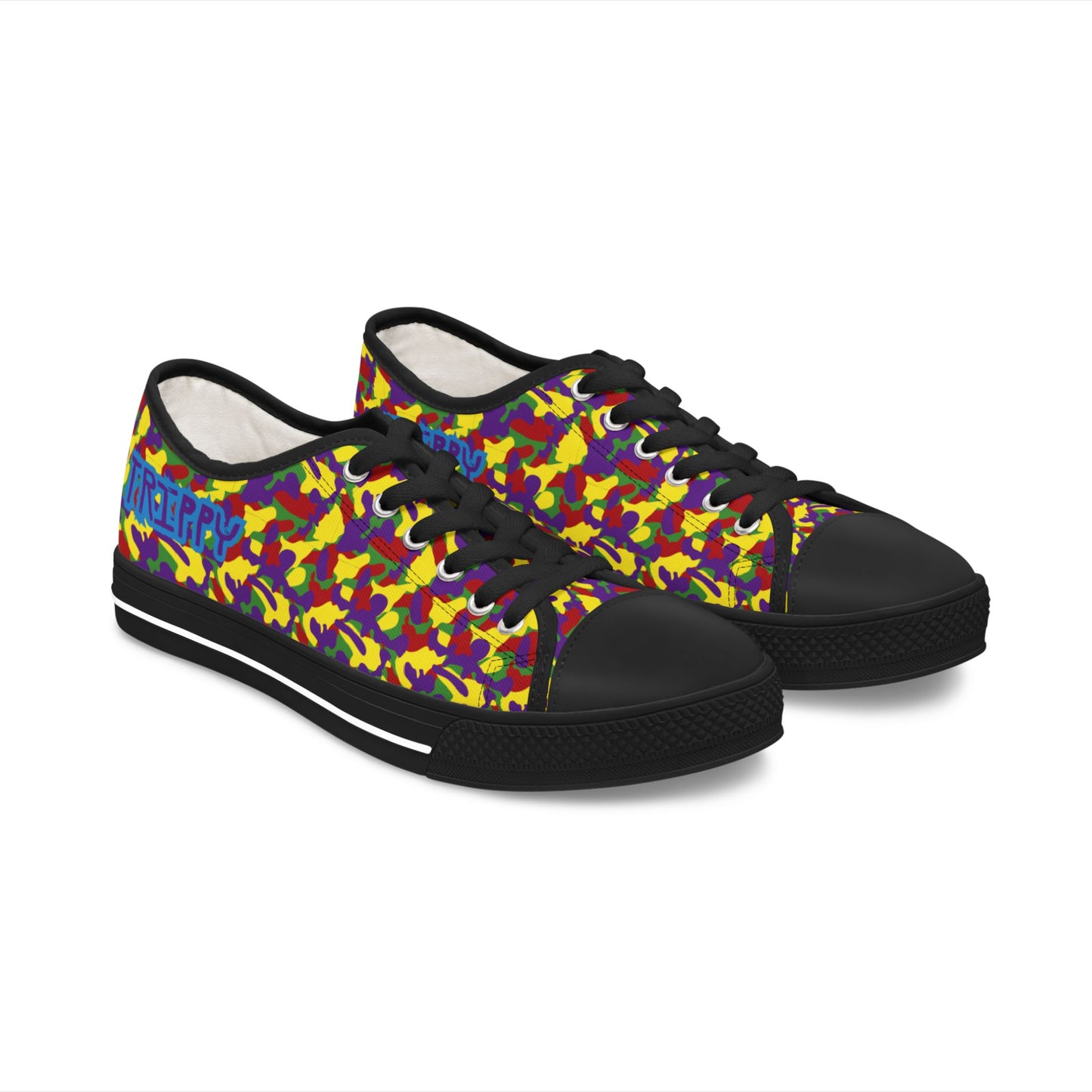 Women's TRIPPY Camo Low Top Sneakers