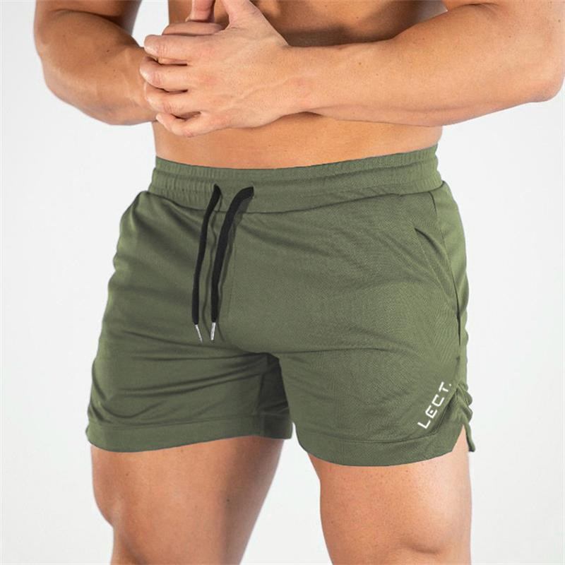Men's Green Gym Shorts
