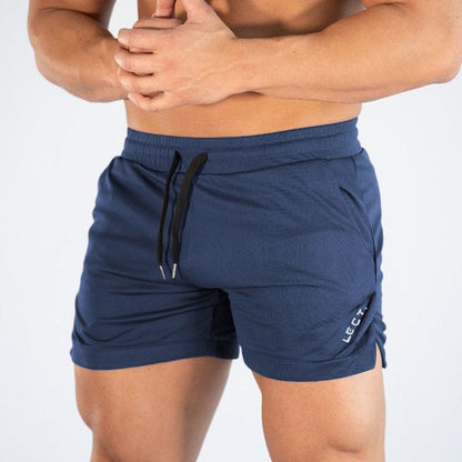 Men's Navy Blue Gym Shorts