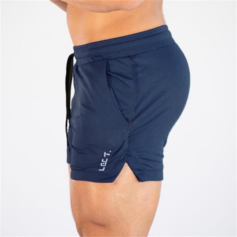 Men's Navy Blue Gym Shorts