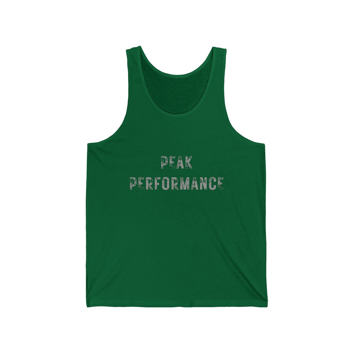 Men's Peak Performance Silver Distressed Print Tank Top