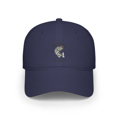 Hooked On Fishing Baseball Cap