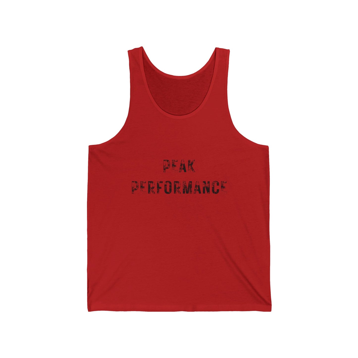 Men's Peak Performance Black Distressed Print Tank Top