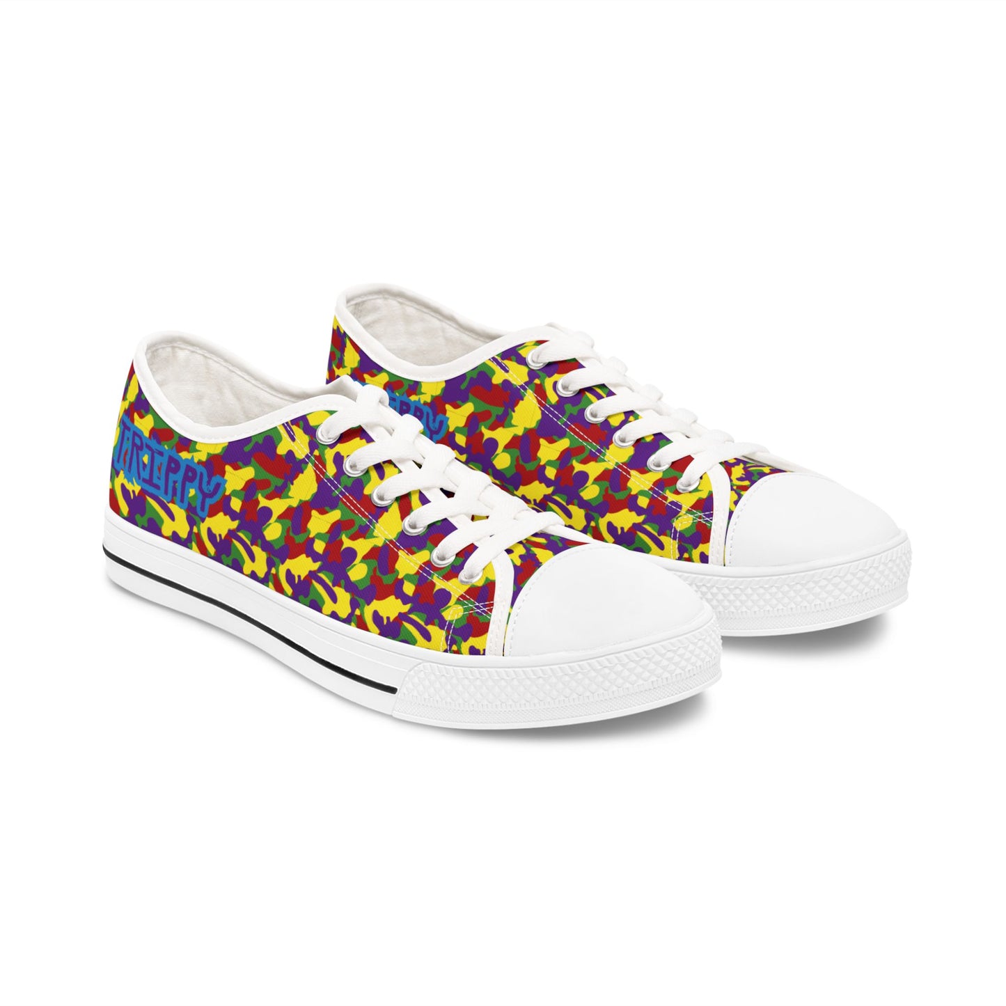 Women's TRIPPY Camo Low Top Sneakers