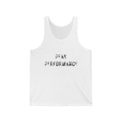 Men's Peak Performance Black Distressed Print Tank Top