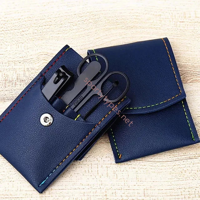 Blue Nail Clippers Tool Set