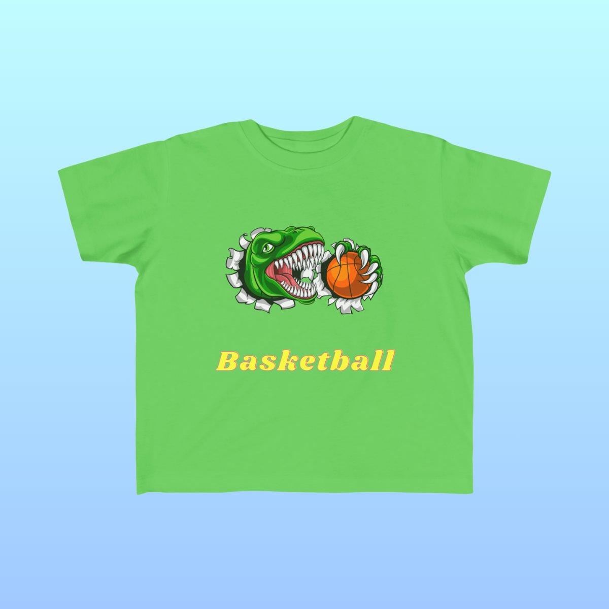 Apple Toddler Basketball Fan Jersey T-Shirt