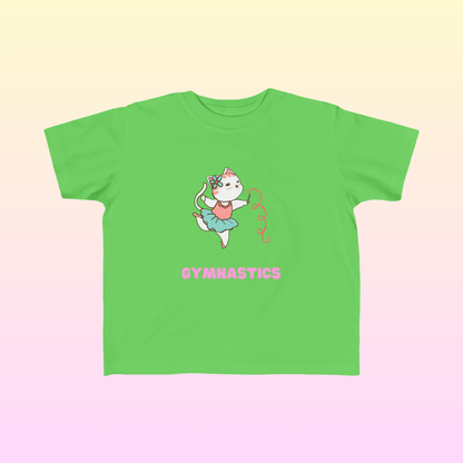 Apple Toddler Gymnastics Fan Jersey T-Shirt
