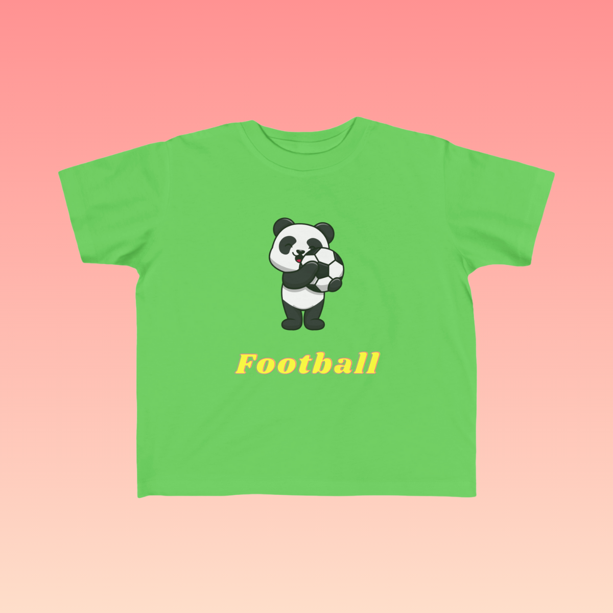 Apple Toddler Soccer Fan Jersey T-Shirt