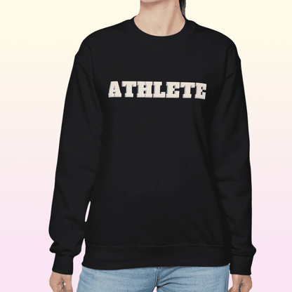 Black Women's Athlete Heavy Blend Sweatshirt