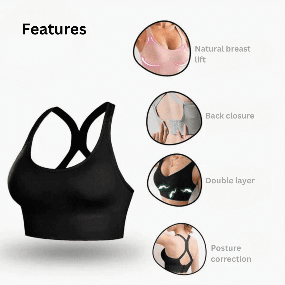 ComfortUp™ Support Bra