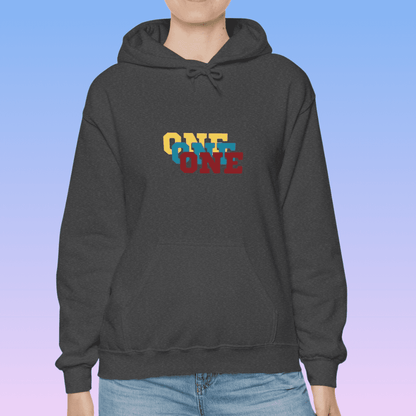 Dark Heather Women's 'ONE' Hoodie