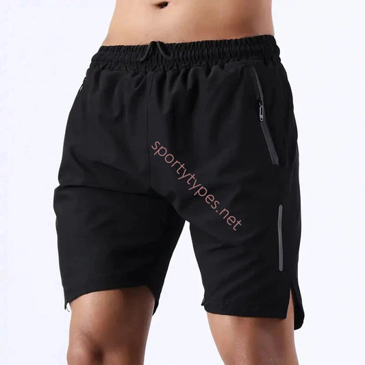 Black Men's Gym Shorts