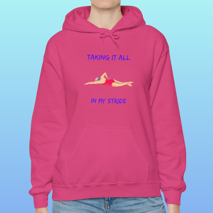 Heliconia Women's Swimming Taking It All In My Stride Hoodie