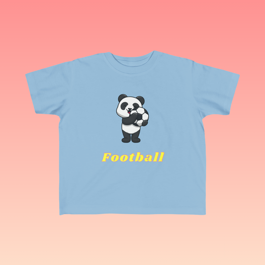 Light Blue Toddler Soccer Fan Jersey T-Shirt