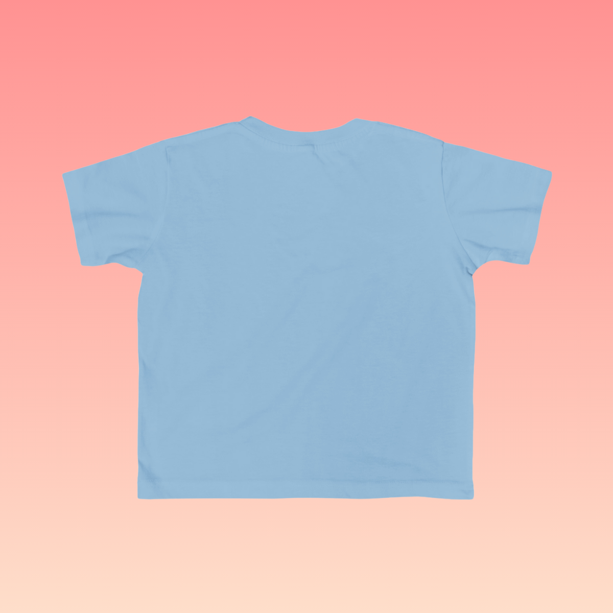 Light Blue Toddler Soccer Fan Jersey T-Shirt