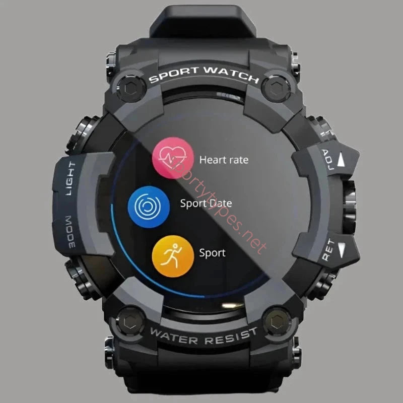 Black Fitness Tracker Smart Watch