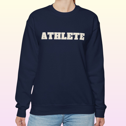 Navy Women's Athlete Heavy Blend Sweatshirt