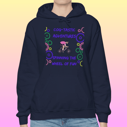 Navy Women's Cog-tastic Adventures Hoodie