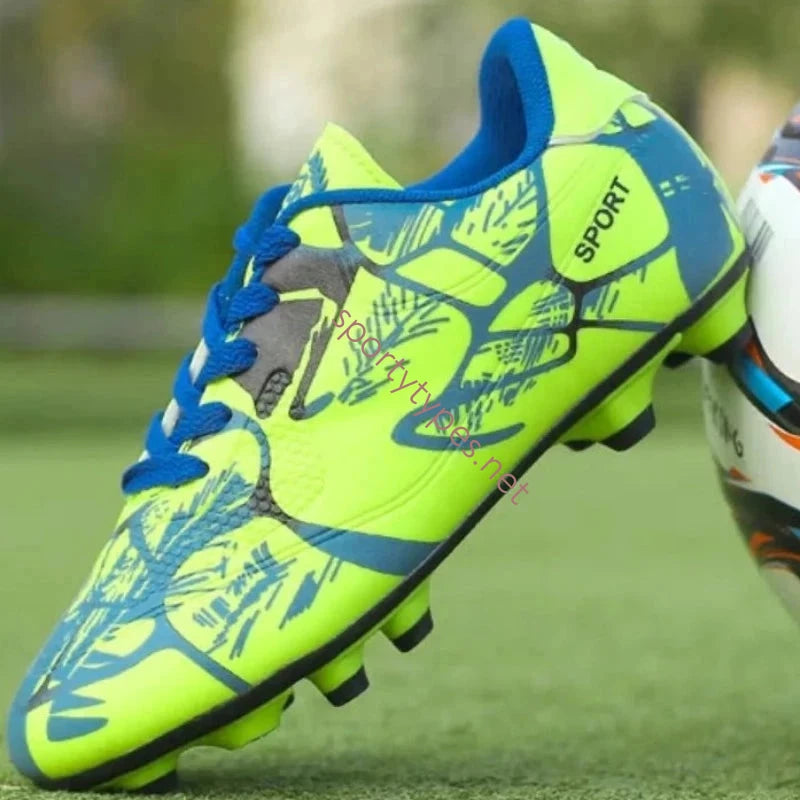 Green Men's Soccer Boots