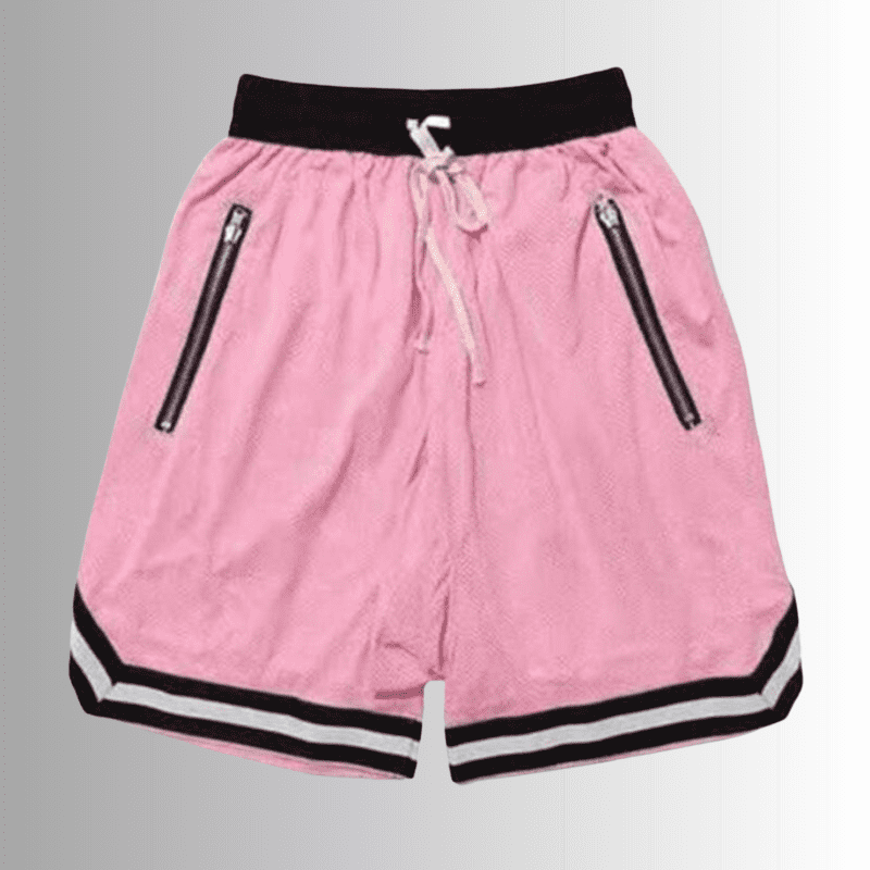 Men's Pink Basketball Shorts