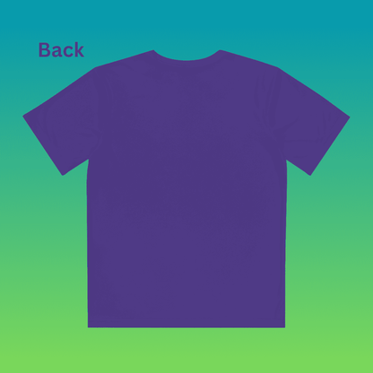Purple Youth Volleyball Moisture-Wicking Tee