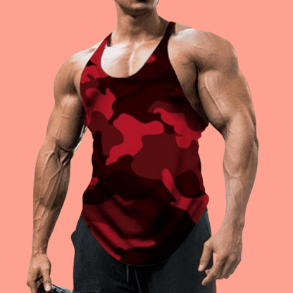 Men's Camouflage Muscle Tank Top
