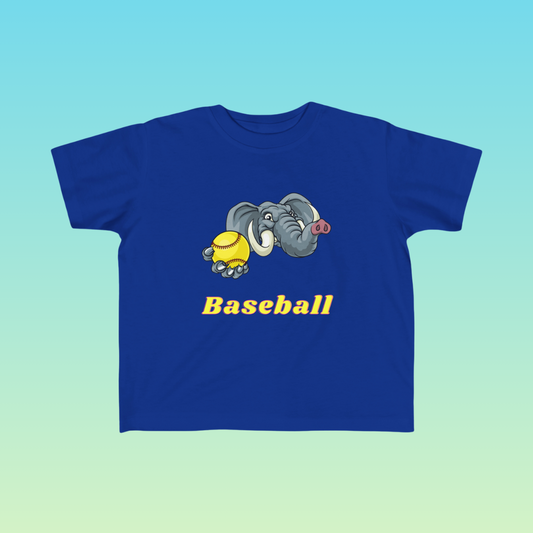Royal Toddler Baseball Fan Jersey T-Shirt