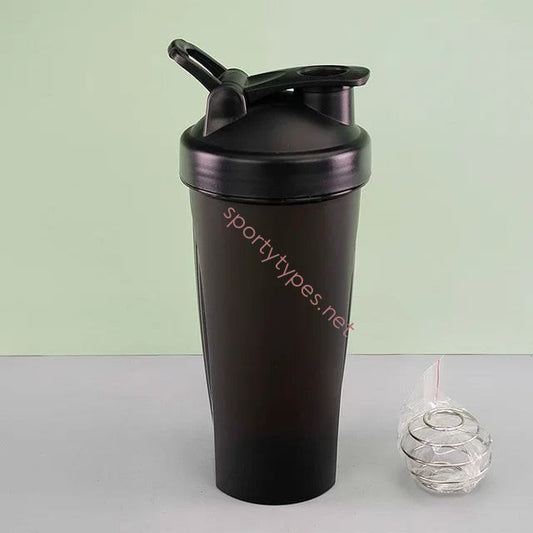 Black Portable Protein Powder Shaker