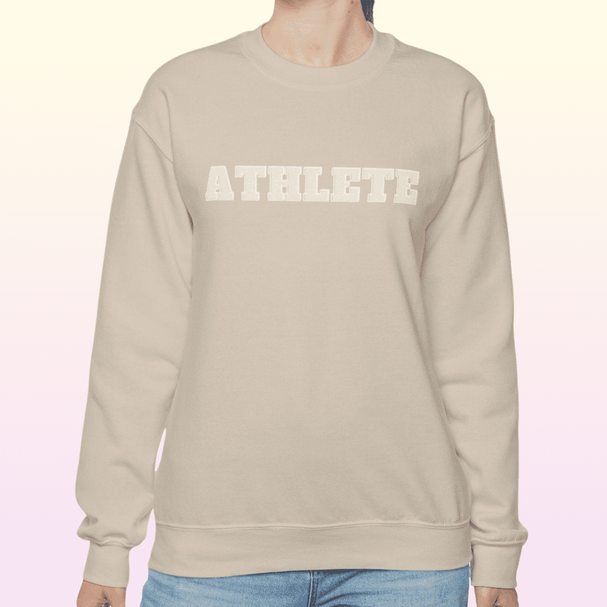 Sand Women's Athlete Heavy Blend Sweatshirt