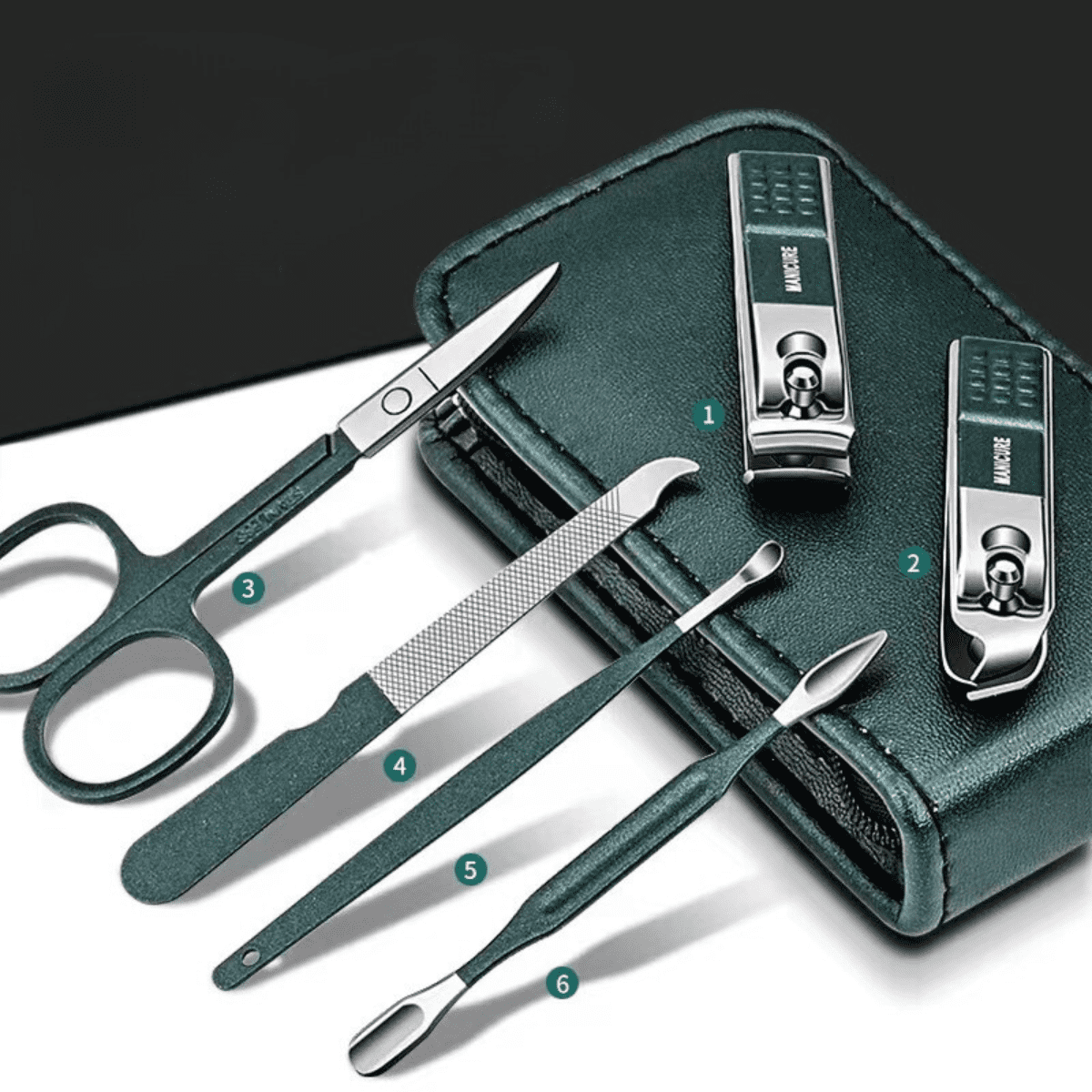 High Quality 6-piece Nail Clipper Set - Sporty Types