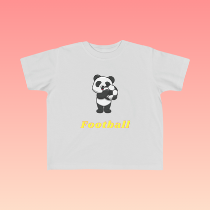 Silver Toddler Soccer Fan Jersey T-Shirt