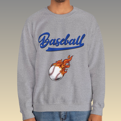 Sport Grey Men's Baseball Heavy Blend Sweatshirt