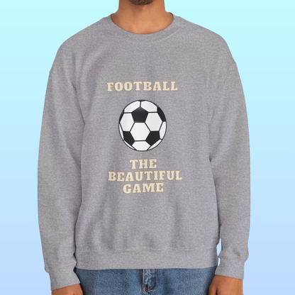 Sport Grey Men's Football Heavy Blend Sweatshirt