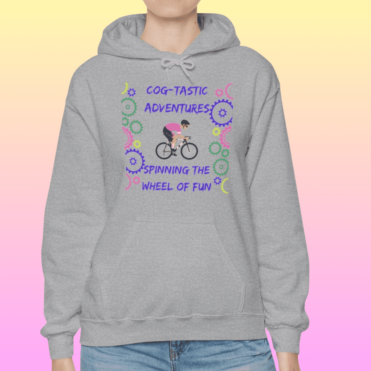 Sport Grey Women's Cog-tastic Adventures Hoodie