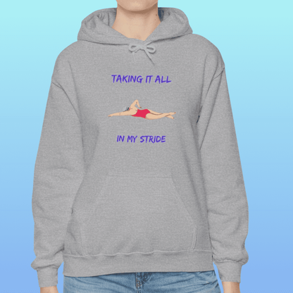 Sport Grey Women's Swimming Taking It All In My Stride Hoodie