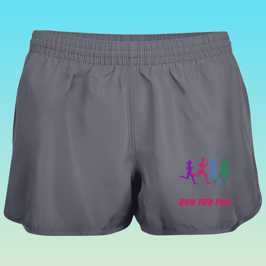 Women's Graphite Wayfarer Run For Fun Shorts