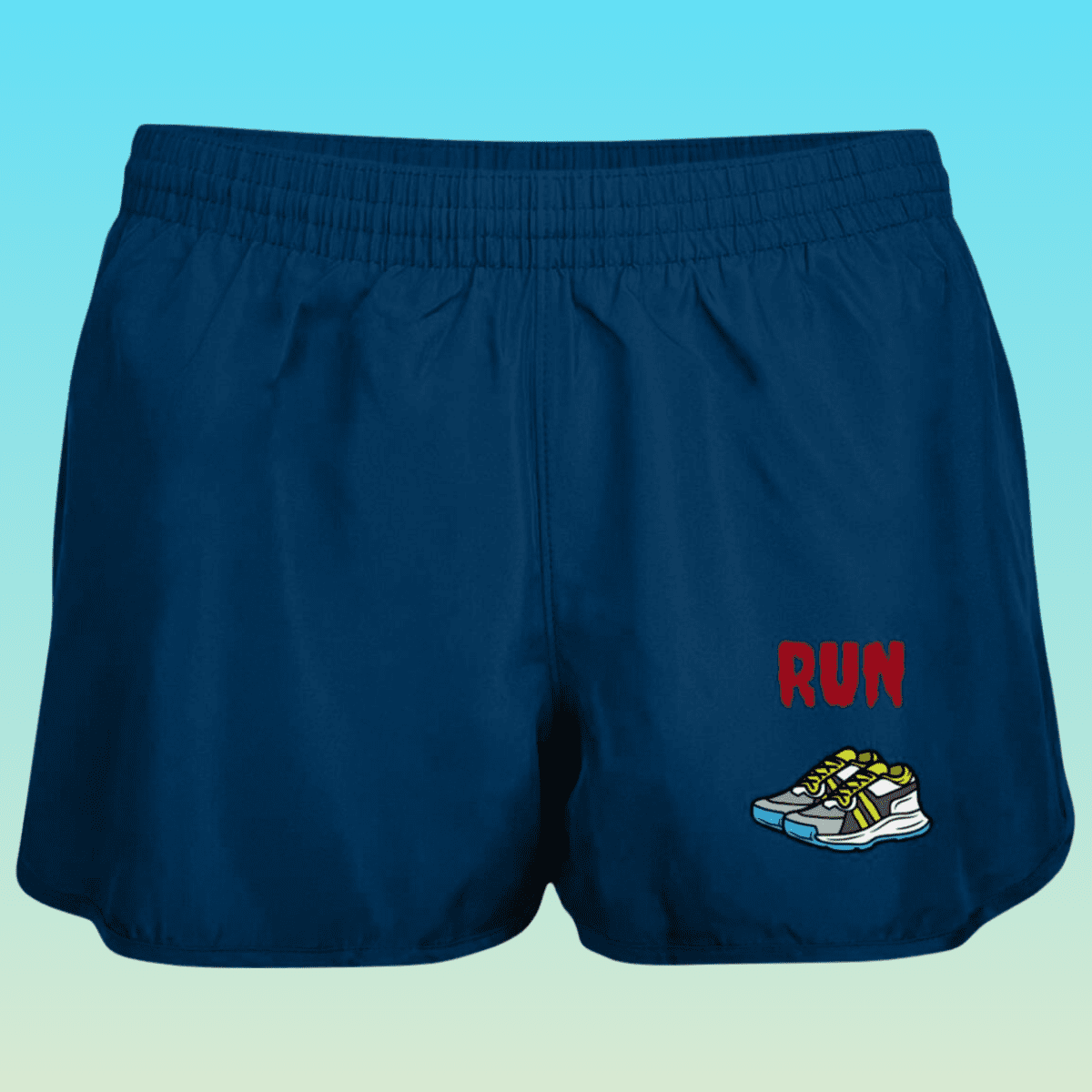 Women's Navy Wayfarer Running Shorts
